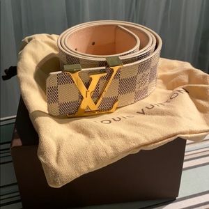 Authentic Lv belt